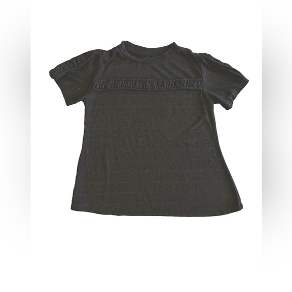 Unbranded Top T-Shirt Neck Short Sleeve Top Green Check Measurements For Size - Picture 1 of 16